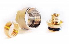 Фитинг компрессионный для труб PEX 16x2,0x3/4